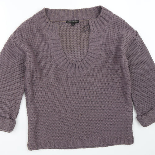 Marks and Spencer Womens Purple   Pullover Jumper Size 14