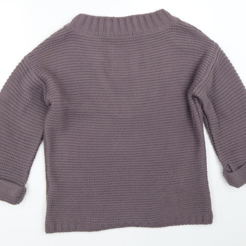 Marks and Spencer Womens Purple   Pullover Jumper Size 14