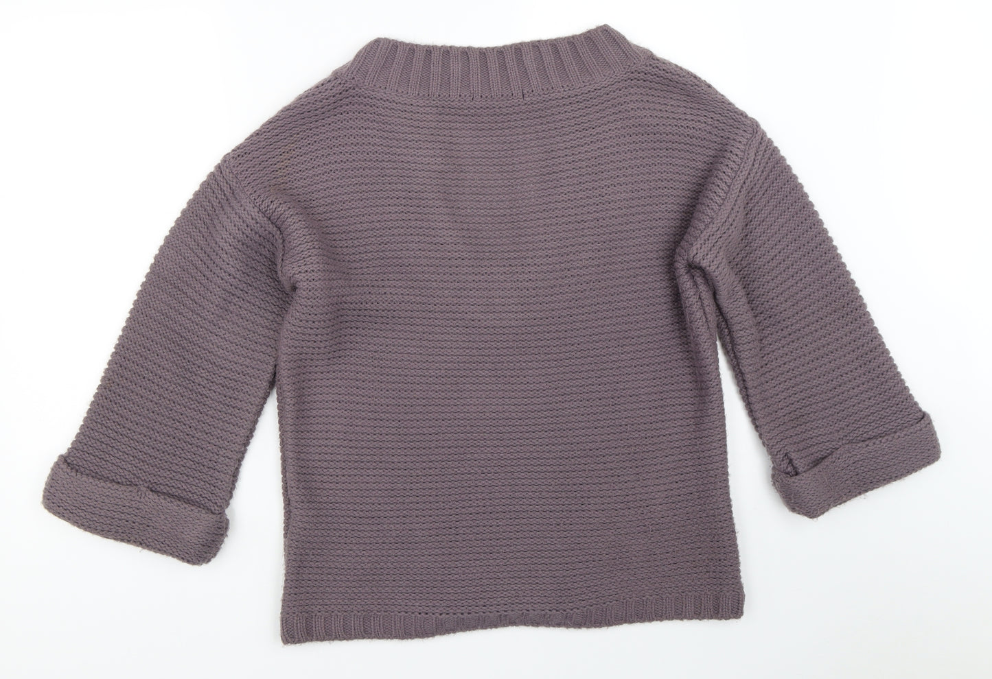 Marks and Spencer Womens Purple   Pullover Jumper Size 14
