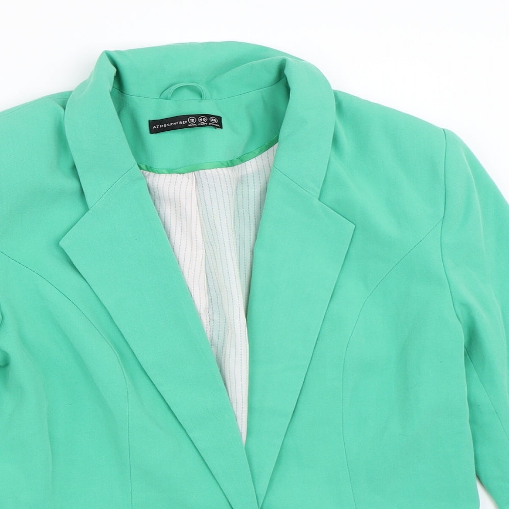 Atmosphere Womens Green   Jacket Blazer Size 12