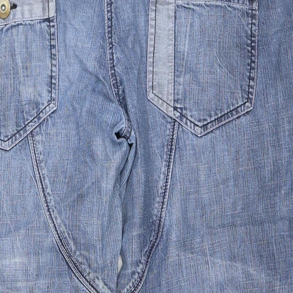 NEXT Womens Blue  Denim Cropped Jeans Size 16 L21 in