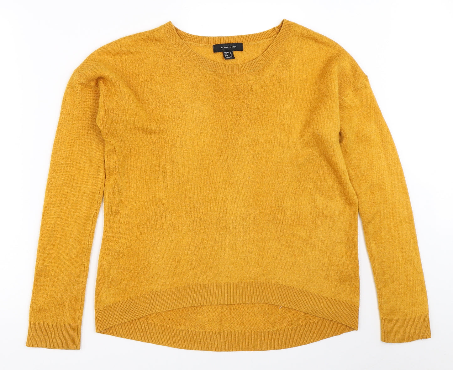 Atmosphere Womens Yellow   Pullover Jumper Size 10