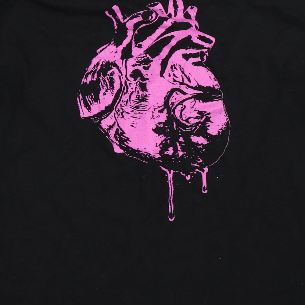 YungBlud Mens Black    T-Shirt Size L