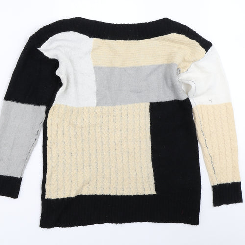 Select Womens Black   Pullover Jumper Size 8