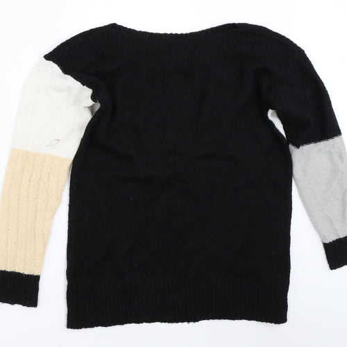 Select Womens Black   Pullover Jumper Size 8