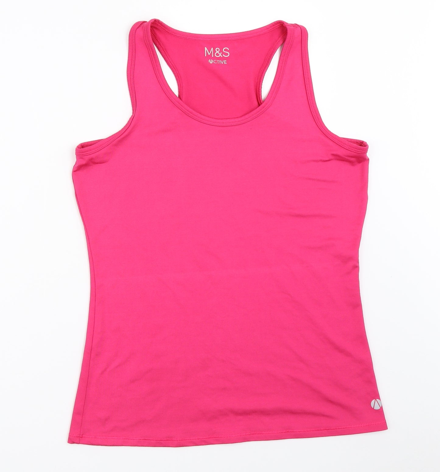 Marks and Spencer Womens Pink   Basic Tank Size 12