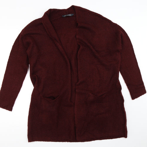 Avenue Womens Red   Cardigan Jumper Size 8