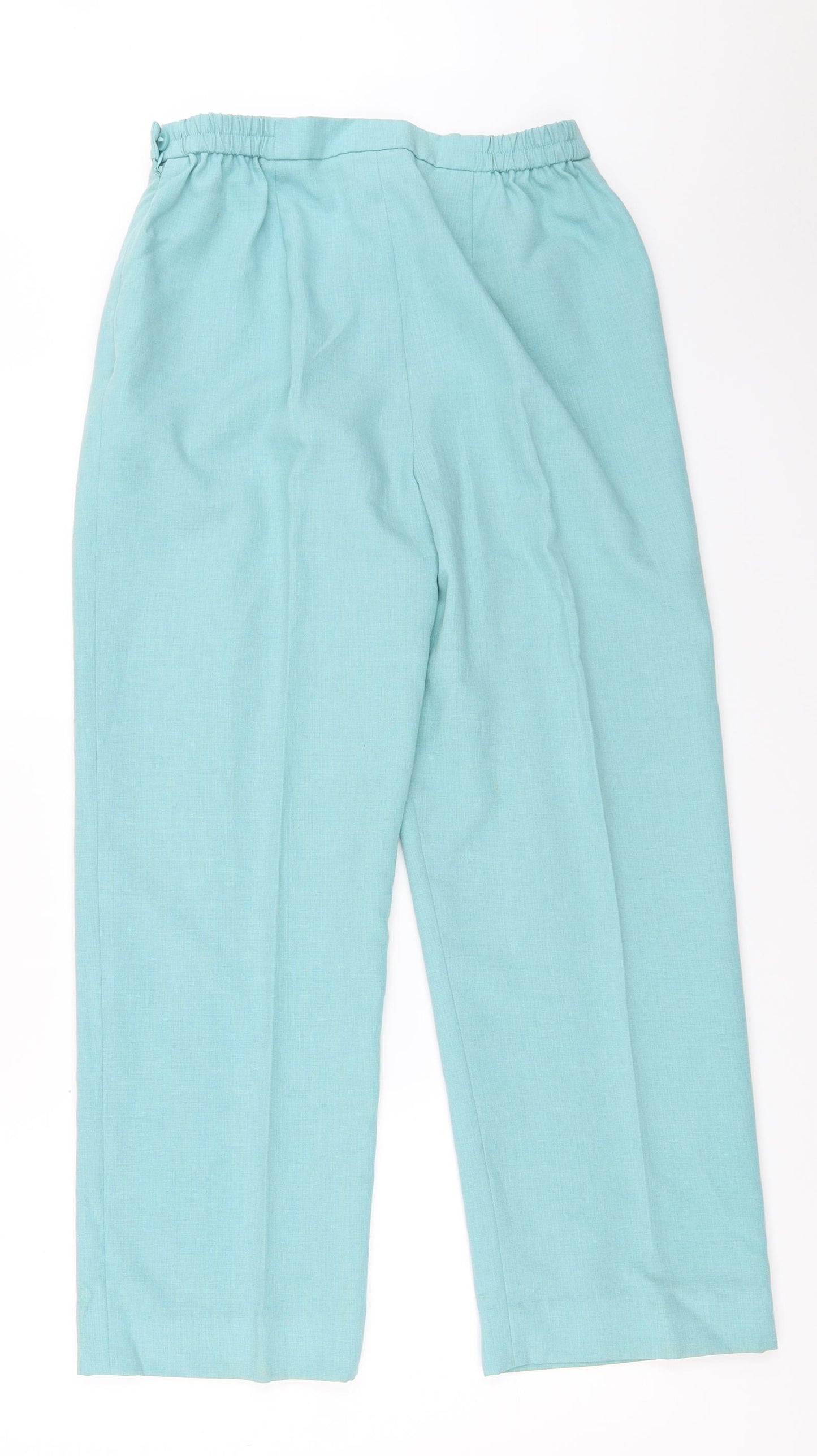 Eastex Womens Blue   Trousers  Size 10 L26.5 in