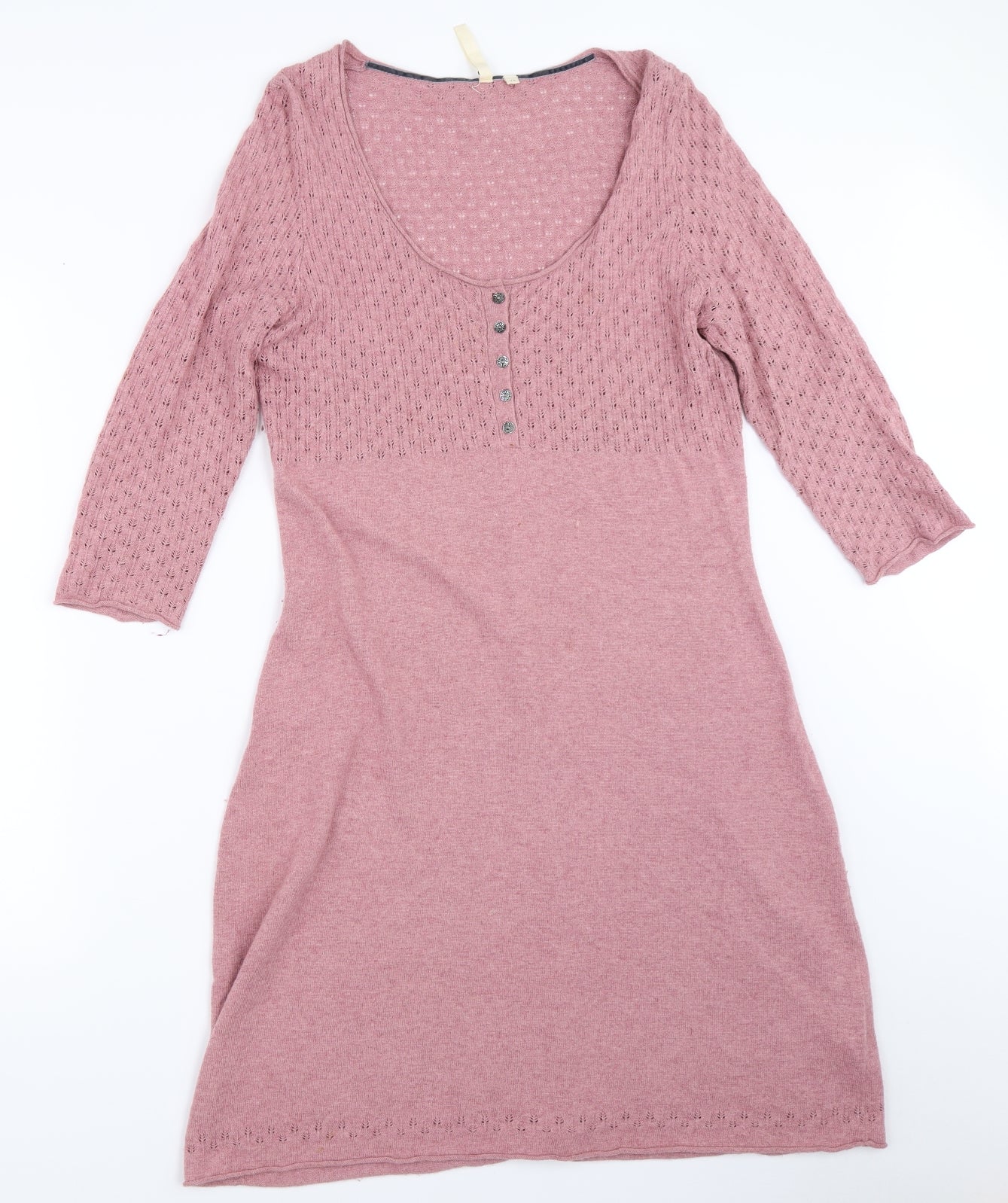 White Stuff Womens Pink   Jumper Dress  Size 14