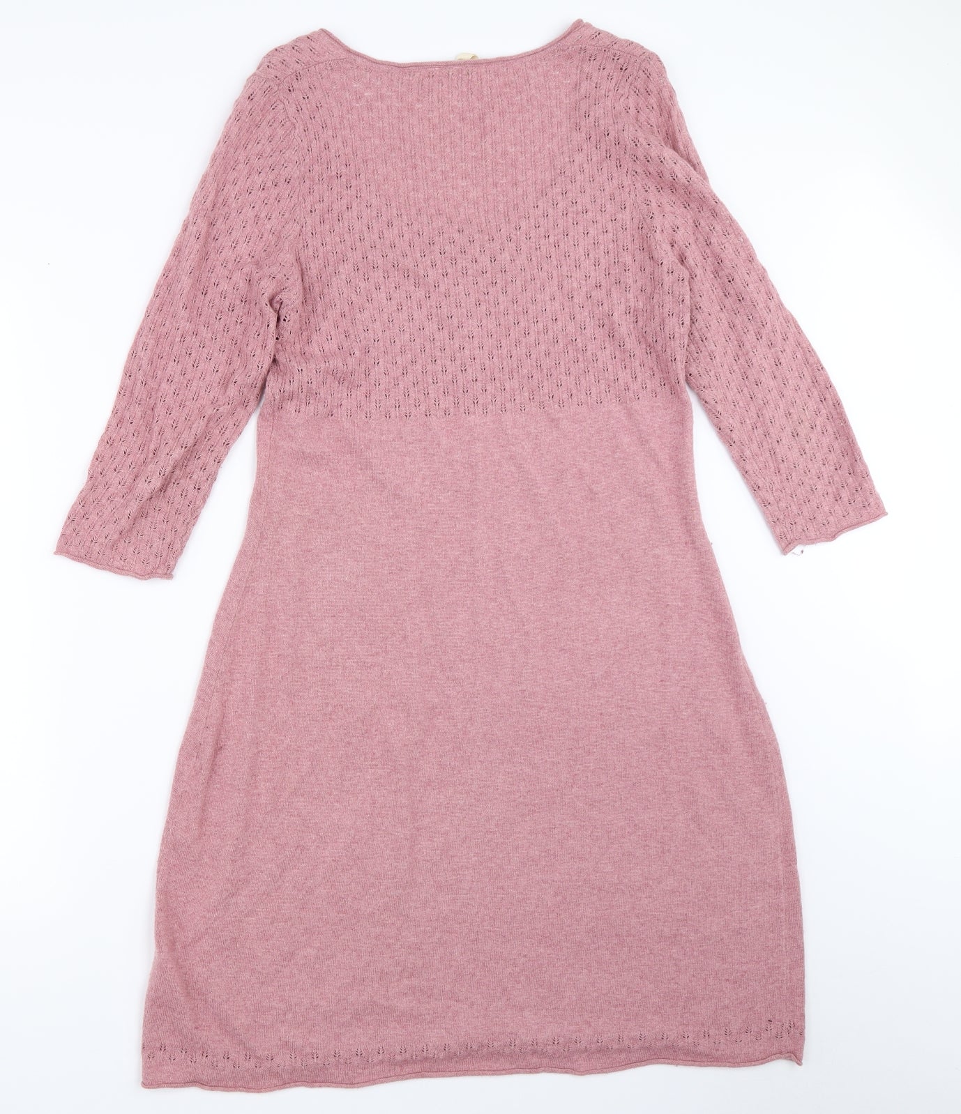 White Stuff Womens Pink   Jumper Dress  Size 14