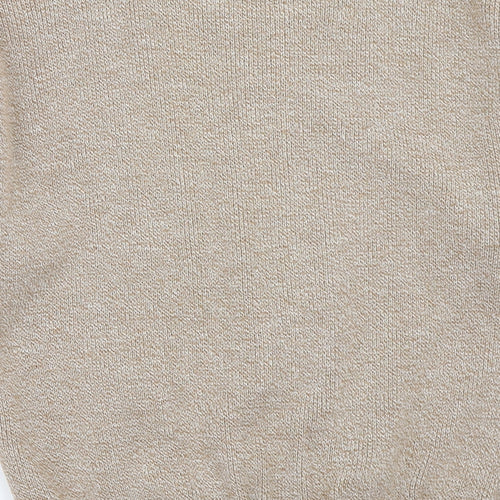 Premier MAN Mens Beige   Full Zip Jumper Size M