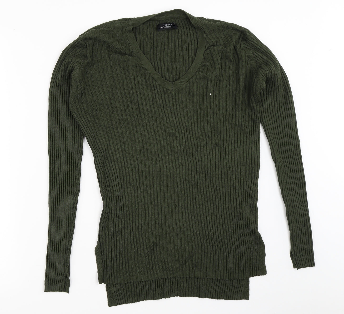 Papaya Womens Green   Pullover Jumper Size 14