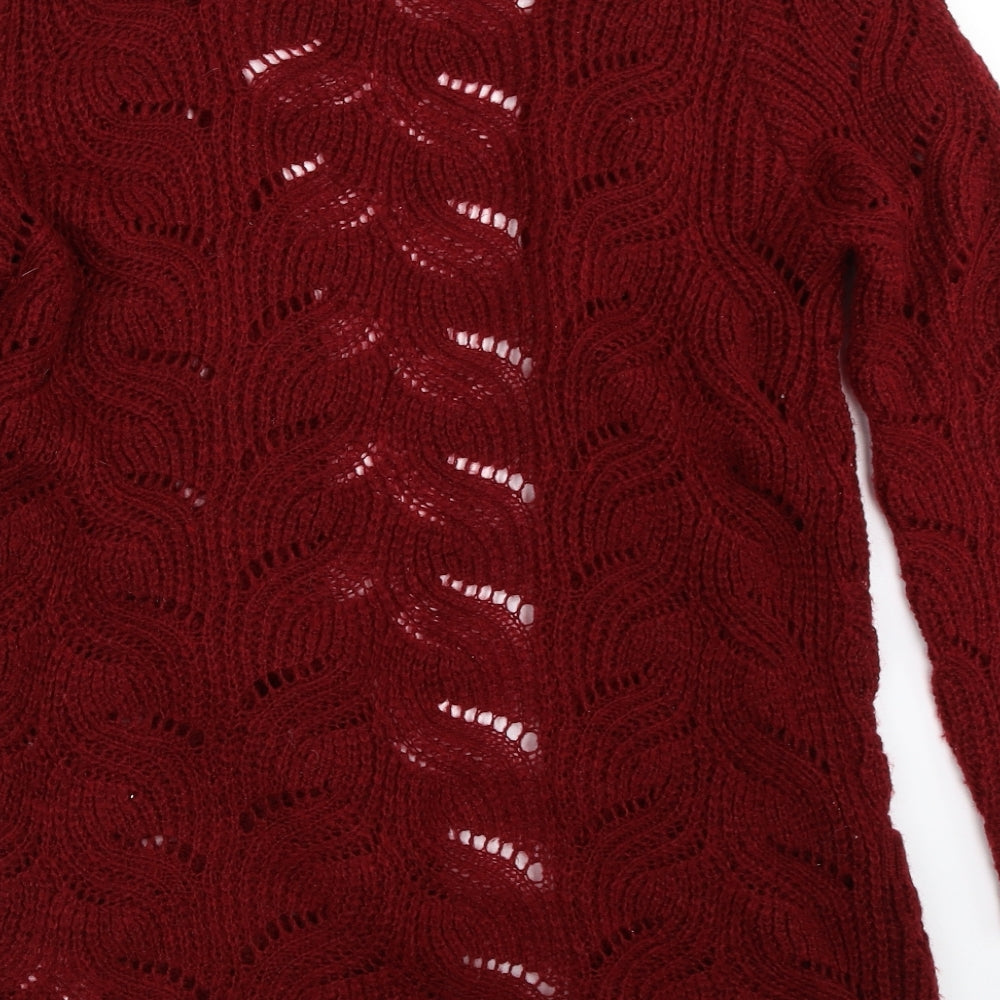 Atmosphere Womens Red   Cardigan Jumper Size 16