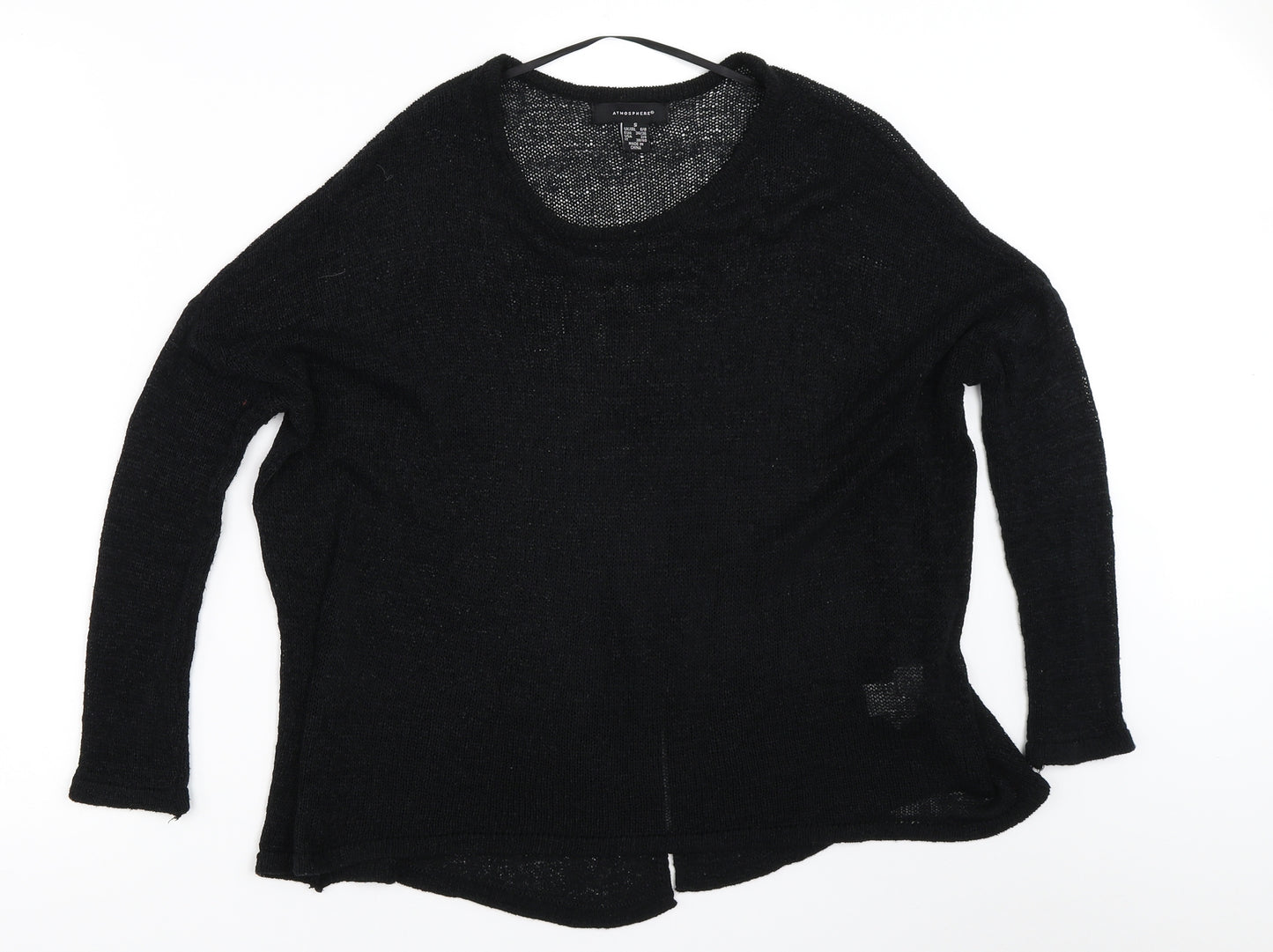 Atmosphere Womens Black   Pullover Jumper Size S