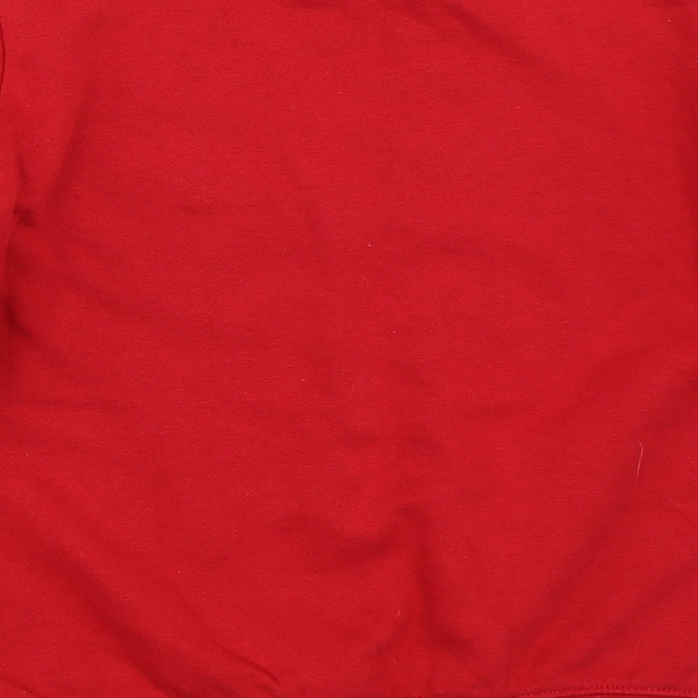 Primark Boys Red   Pullover Sweatshirt Size 9-10 Years