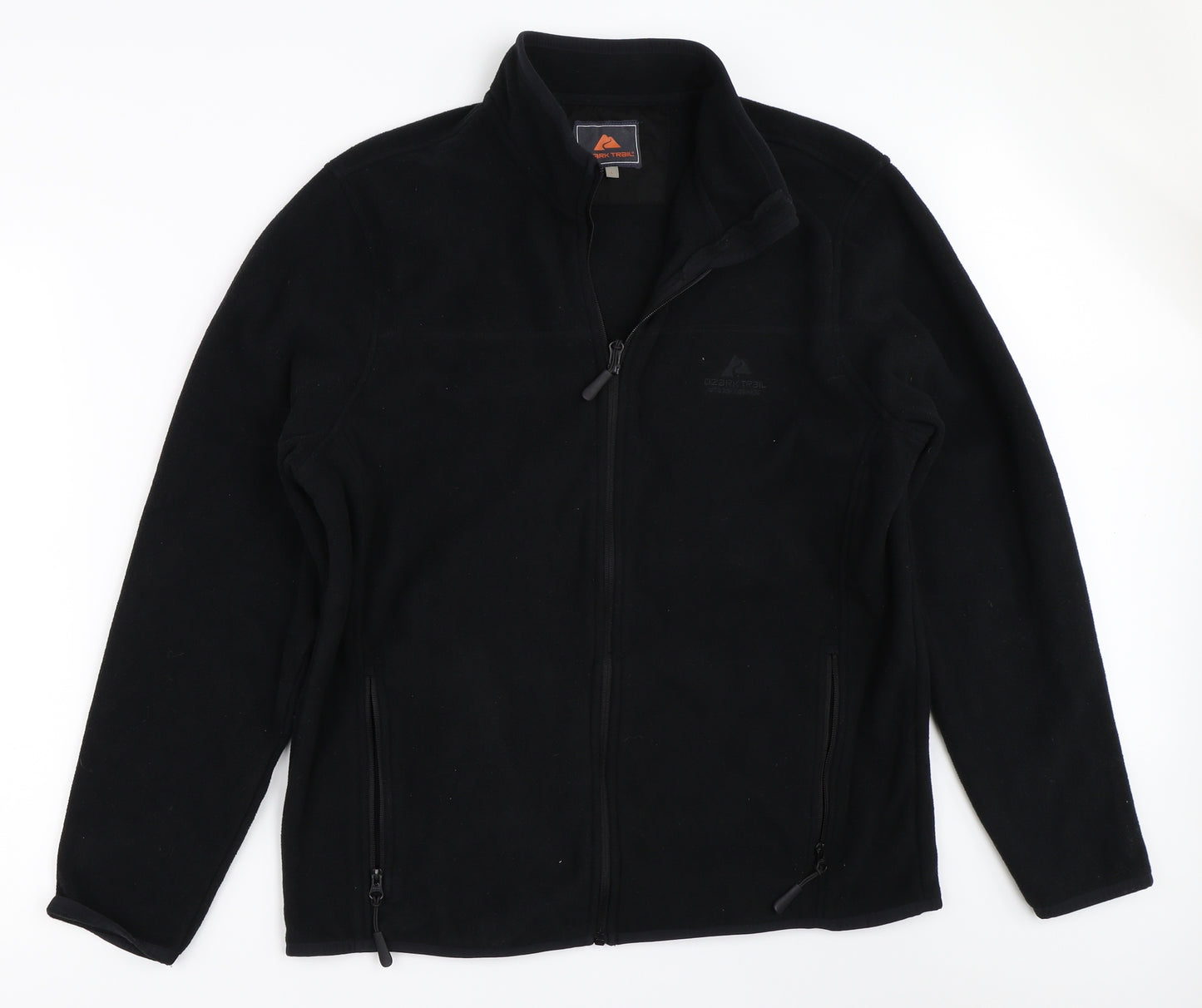 Ozark Trail Mens Black  Fleece Jacket Coat Size L