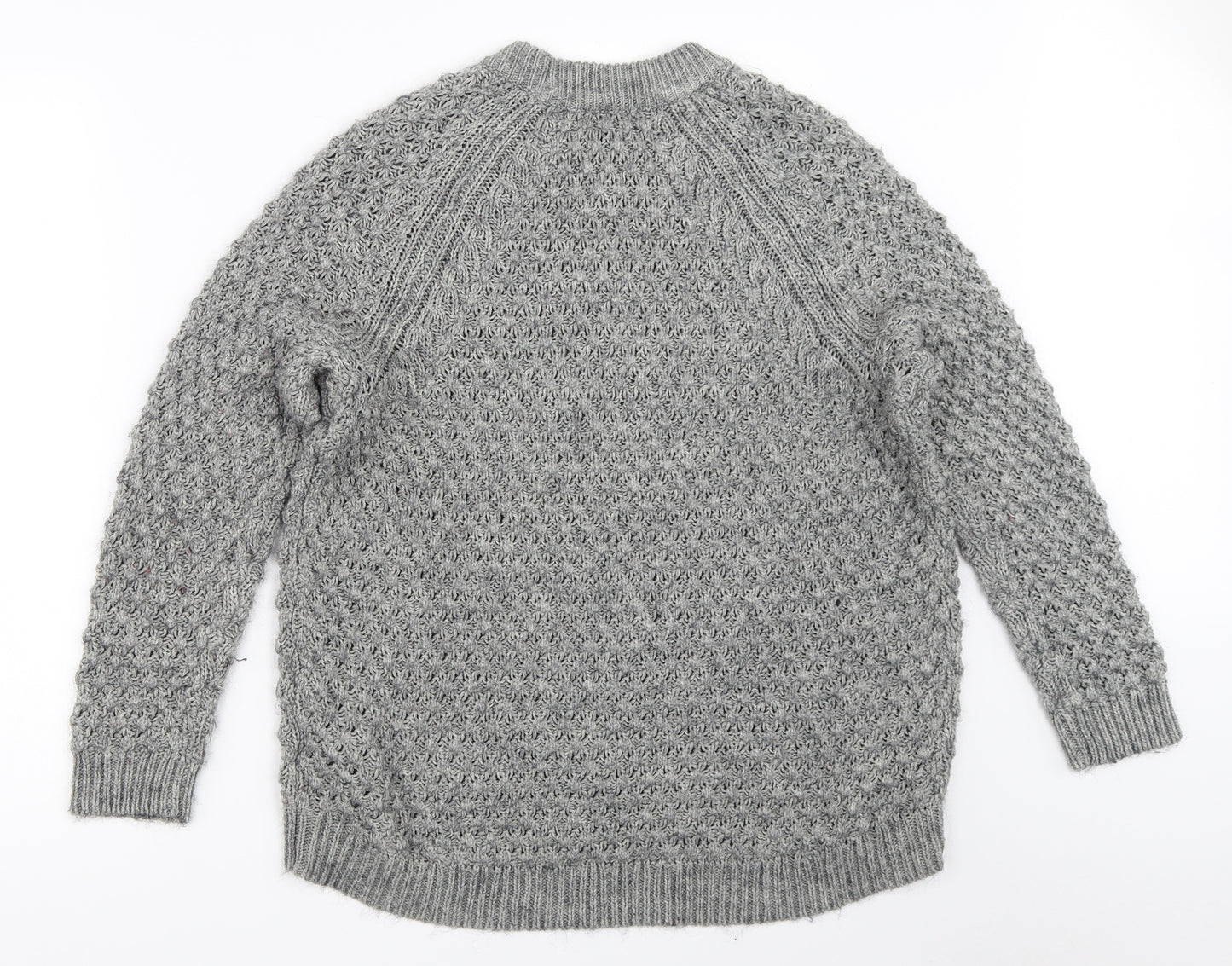 H&M Womens Grey   Pullover Jumper Size S