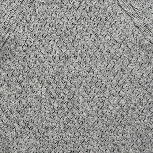 H&M Womens Grey   Pullover Jumper Size S