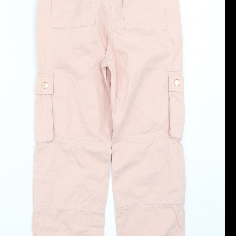 F&F Girls Pink   Straight Jeans Size 10-11 Years