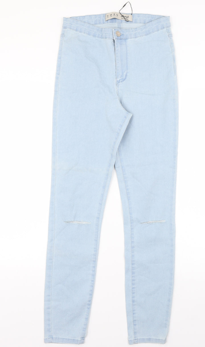 Denim & Co. Womens Blue   Jegging Jeans Size 12 L25 in