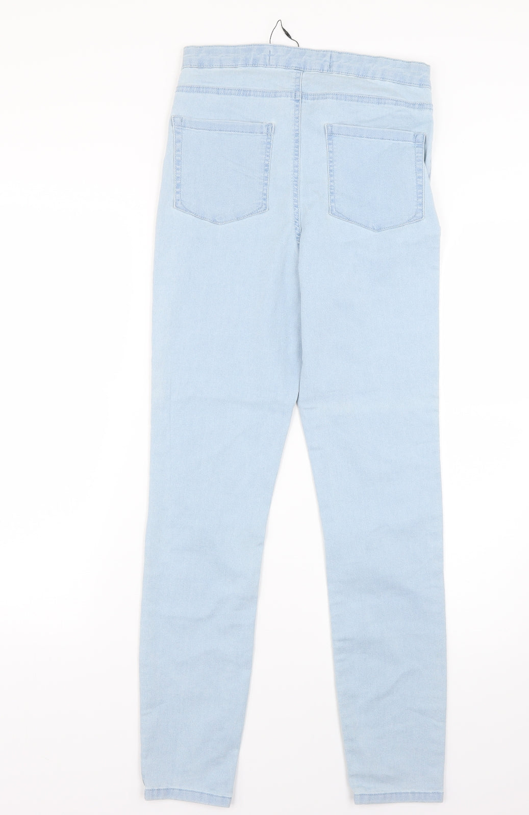 Denim & Co. Womens Blue   Jegging Jeans Size 12 L25 in