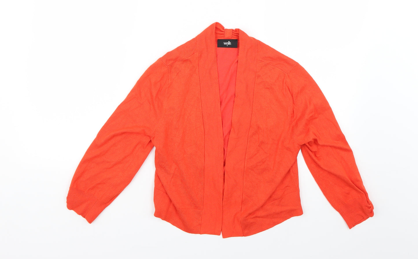 Wallis Womens Orange   Cardigan Jumper Size M