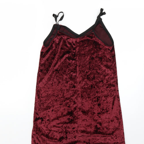 Topshop Womens Red   Mini  Size 4