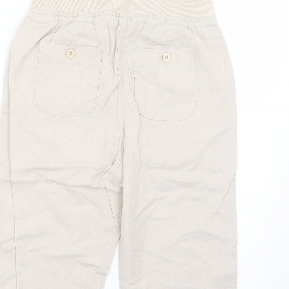 M&Co Womens Beige   Chino Shorts Size 8