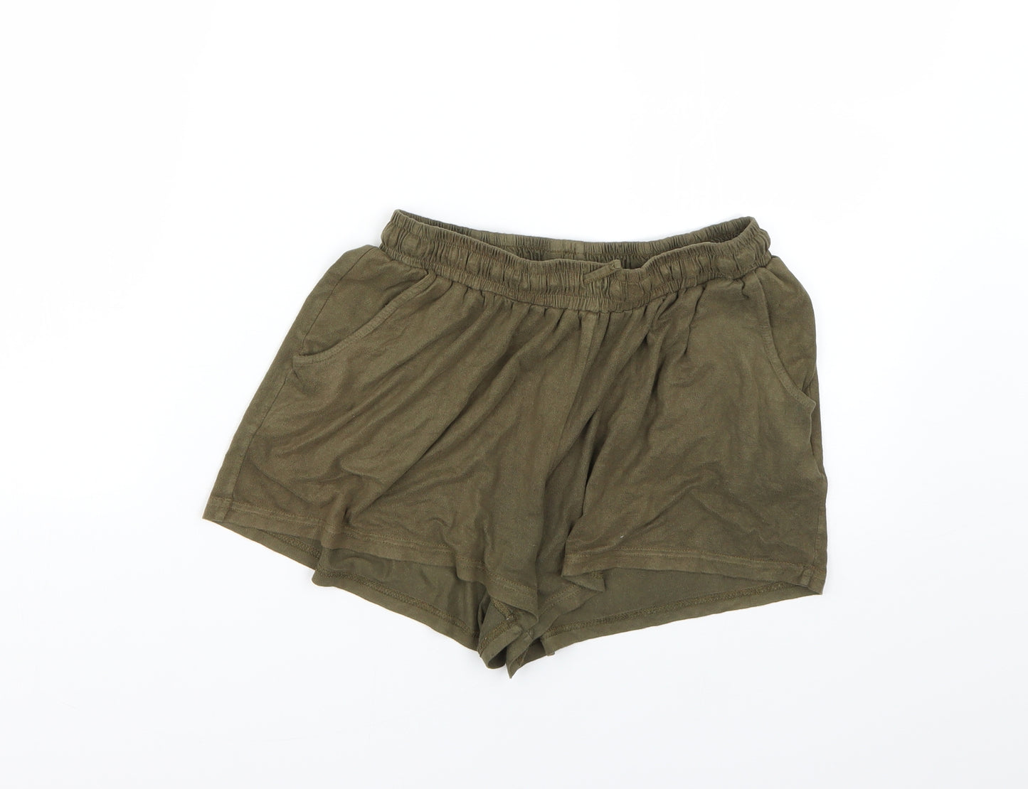 Atmosphere Womens Green   Cut-Off Shorts Size 10