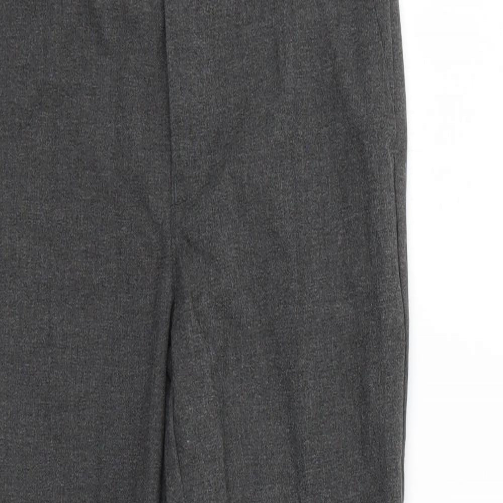 Marks and Spencer Boys Grey   Cropped Trousers Size 7-8 Years