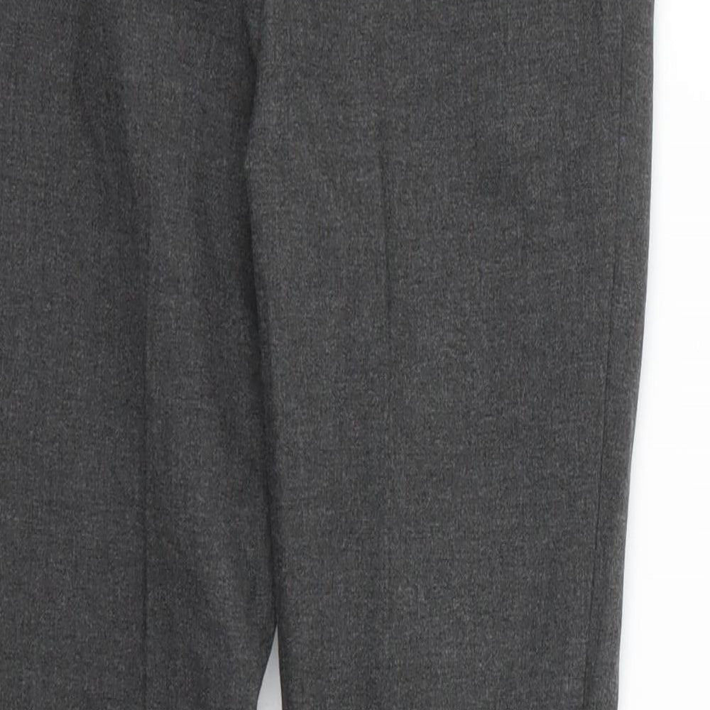 Marks and Spencer Boys Grey   Cropped Trousers Size 7-8 Years