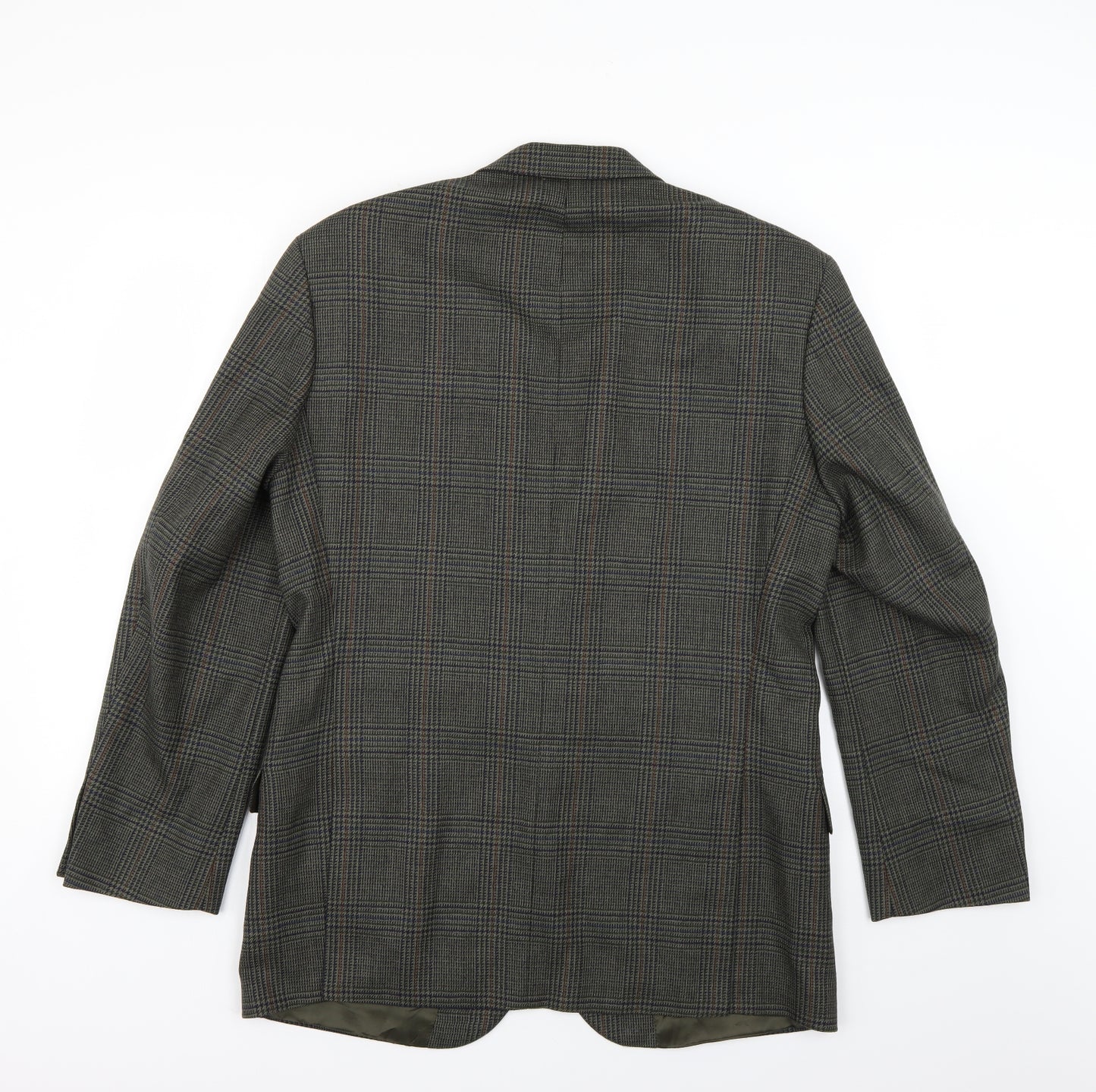 Marks and Spencer Mens Brown Check  Jacket Suit Jacket Size M