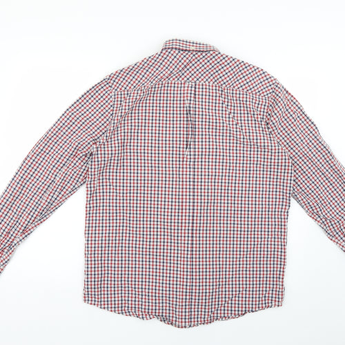 Ben Sherman Mens Multicoloured Check   Button-Up Size XL