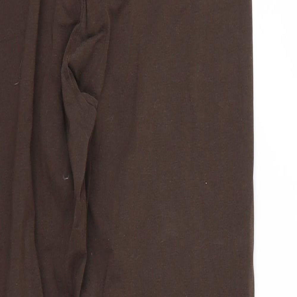 NEXT Womens Brown   Cropped Leggings Size 16 L26 in