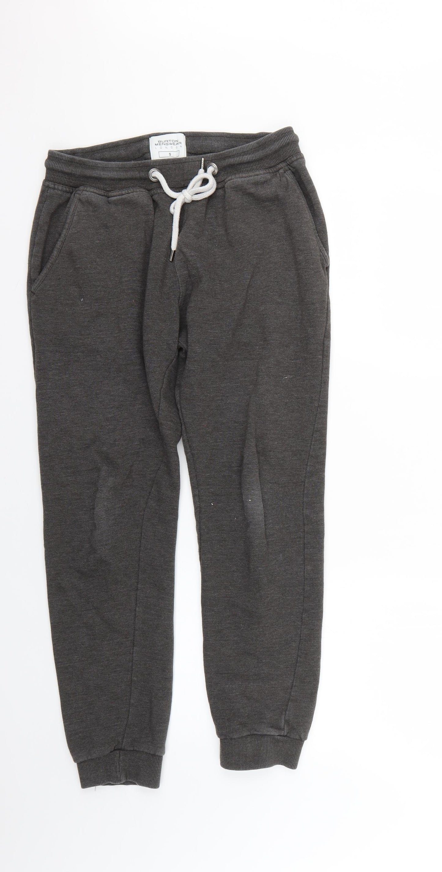 Burton Mens Brown   Jogger Trousers Size S L24 in
