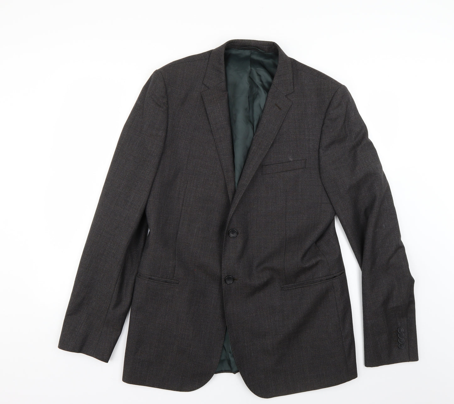 Preworn Mens Grey   Jacket Suit Jacket Size L