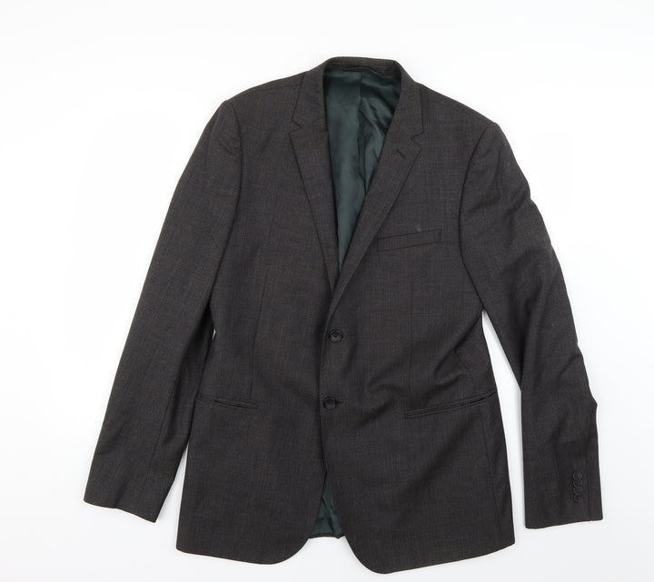 Preworn Mens Grey   Jacket Suit Jacket Size L