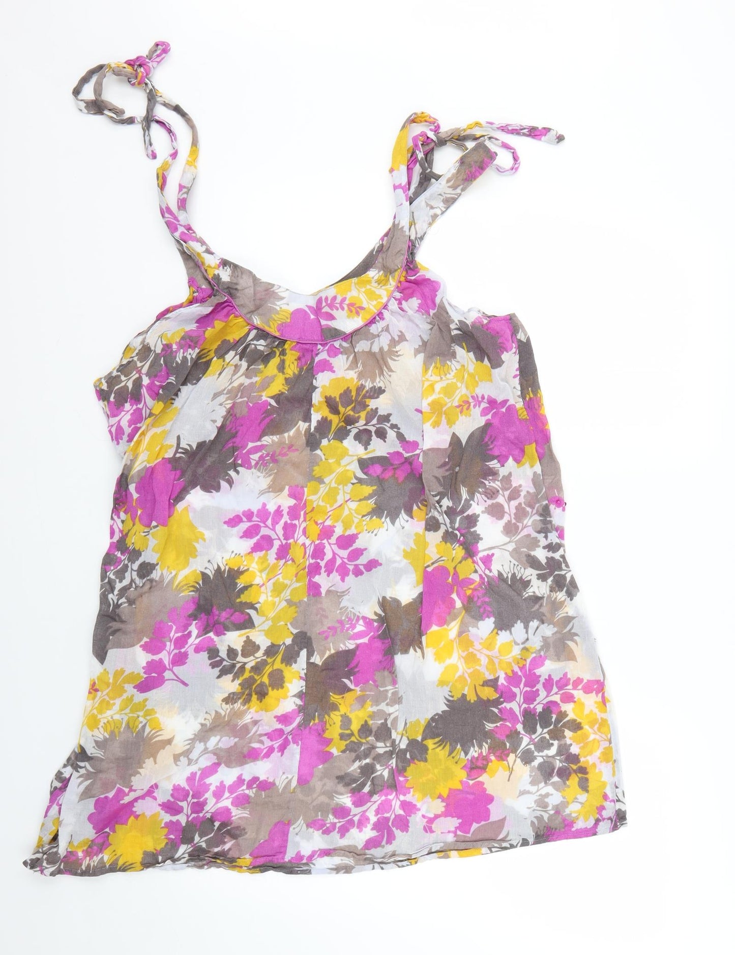 Atmosphere Womens Multicoloured Floral  Basic T-Shirt Size L