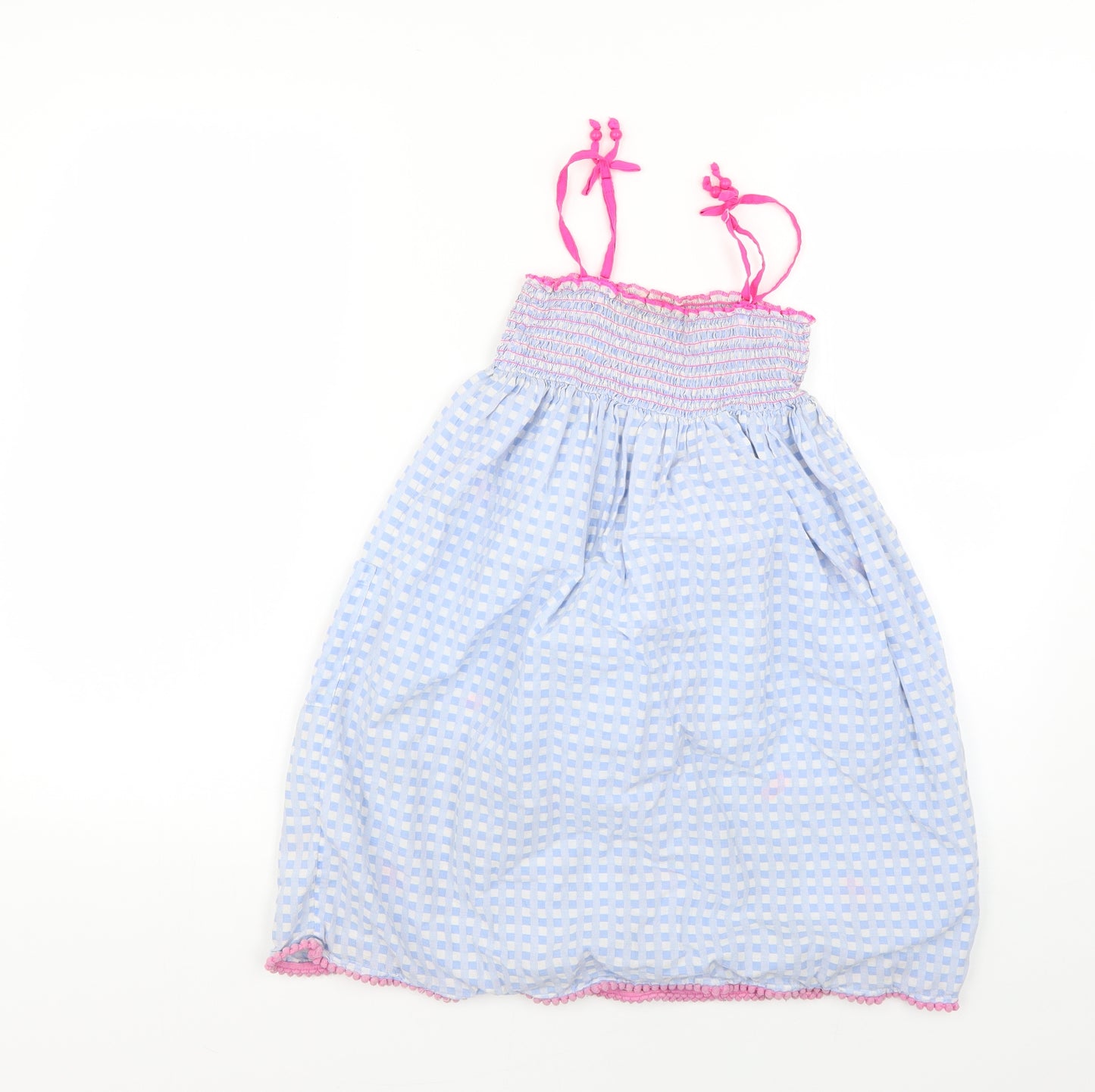 Angels Girls Multicoloured Check  Fit & Flare  Size 7-8 Years