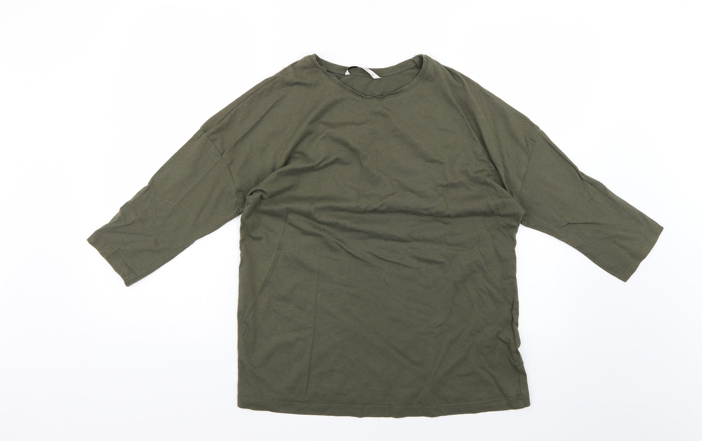 TU Womens Green   Basic T-Shirt Size 10
