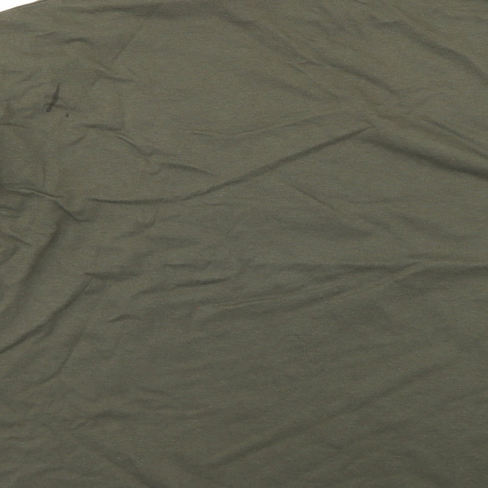 TU Womens Green   Basic T-Shirt Size 10