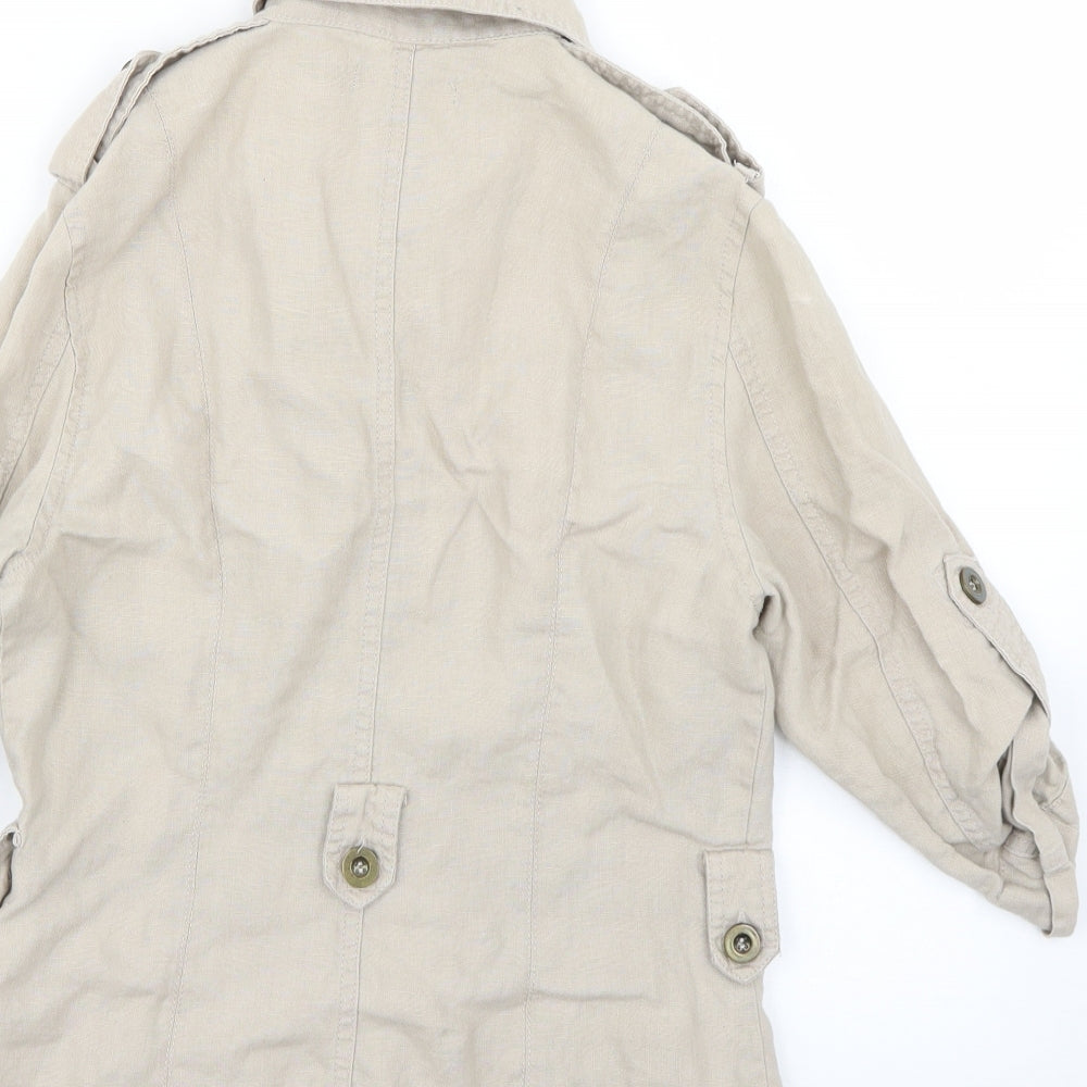 Atmosphere Womens Beige   Jacket Coat Size 10