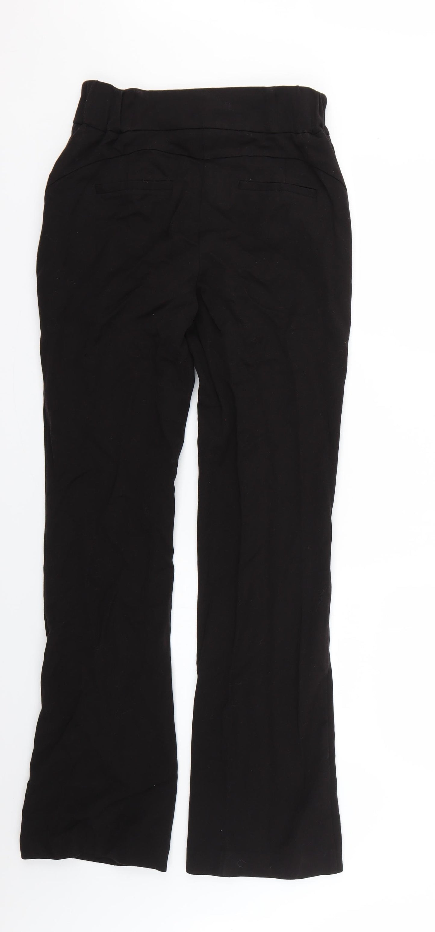 NEXT Womens Black   Trousers  Size 8 L30 in