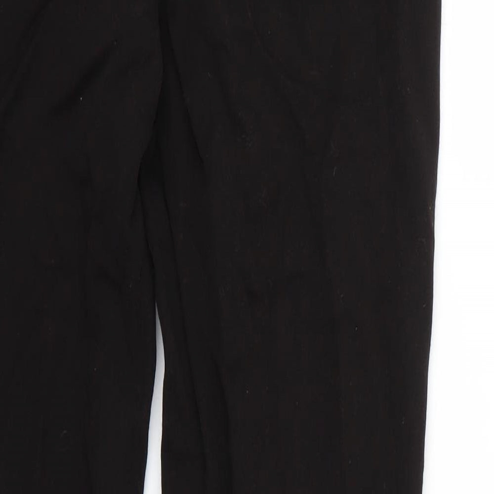 NEXT Womens Black   Trousers  Size 8 L30 in