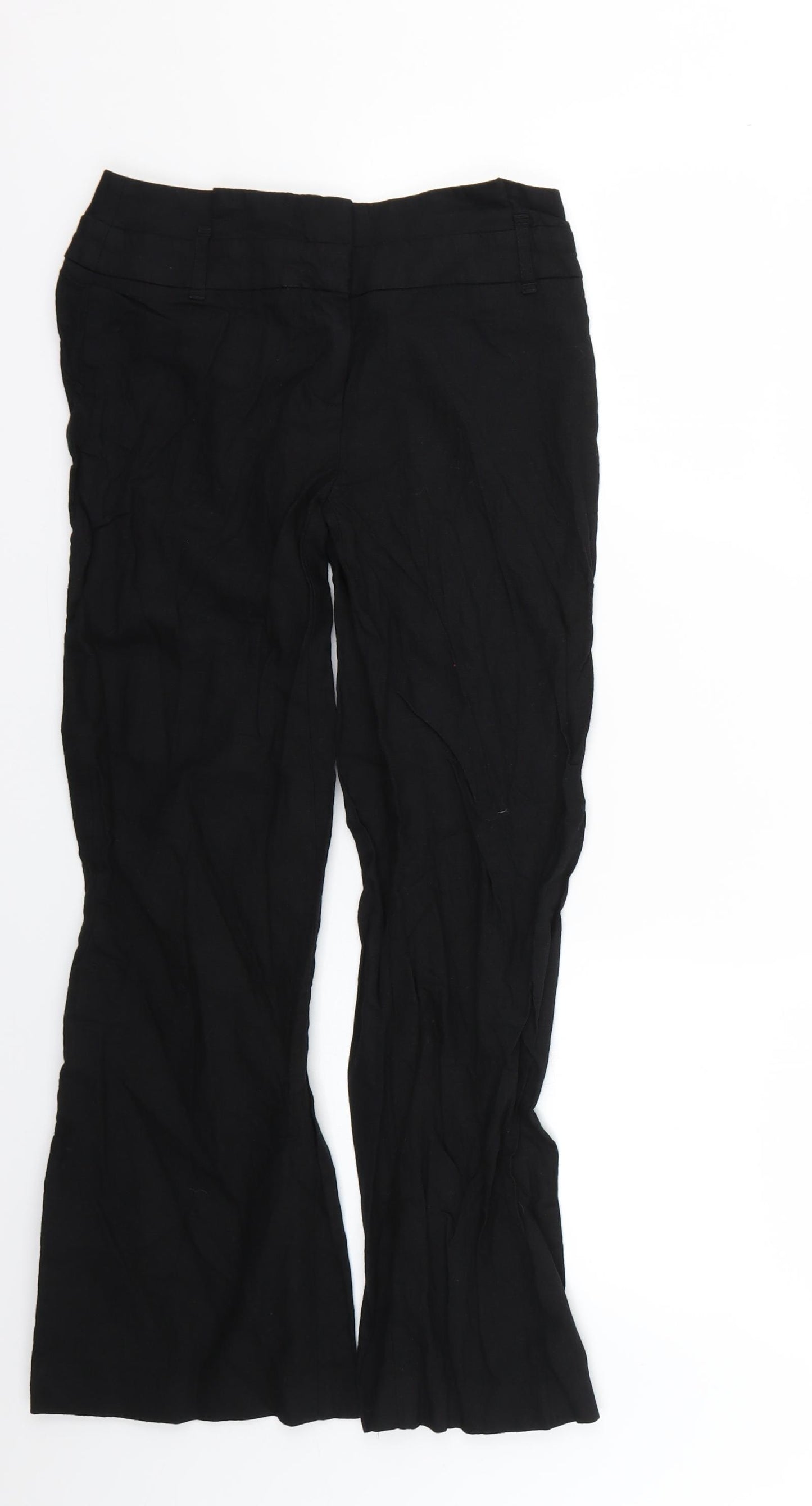 Principles Womens Black   Trousers  Size 6 L24 in