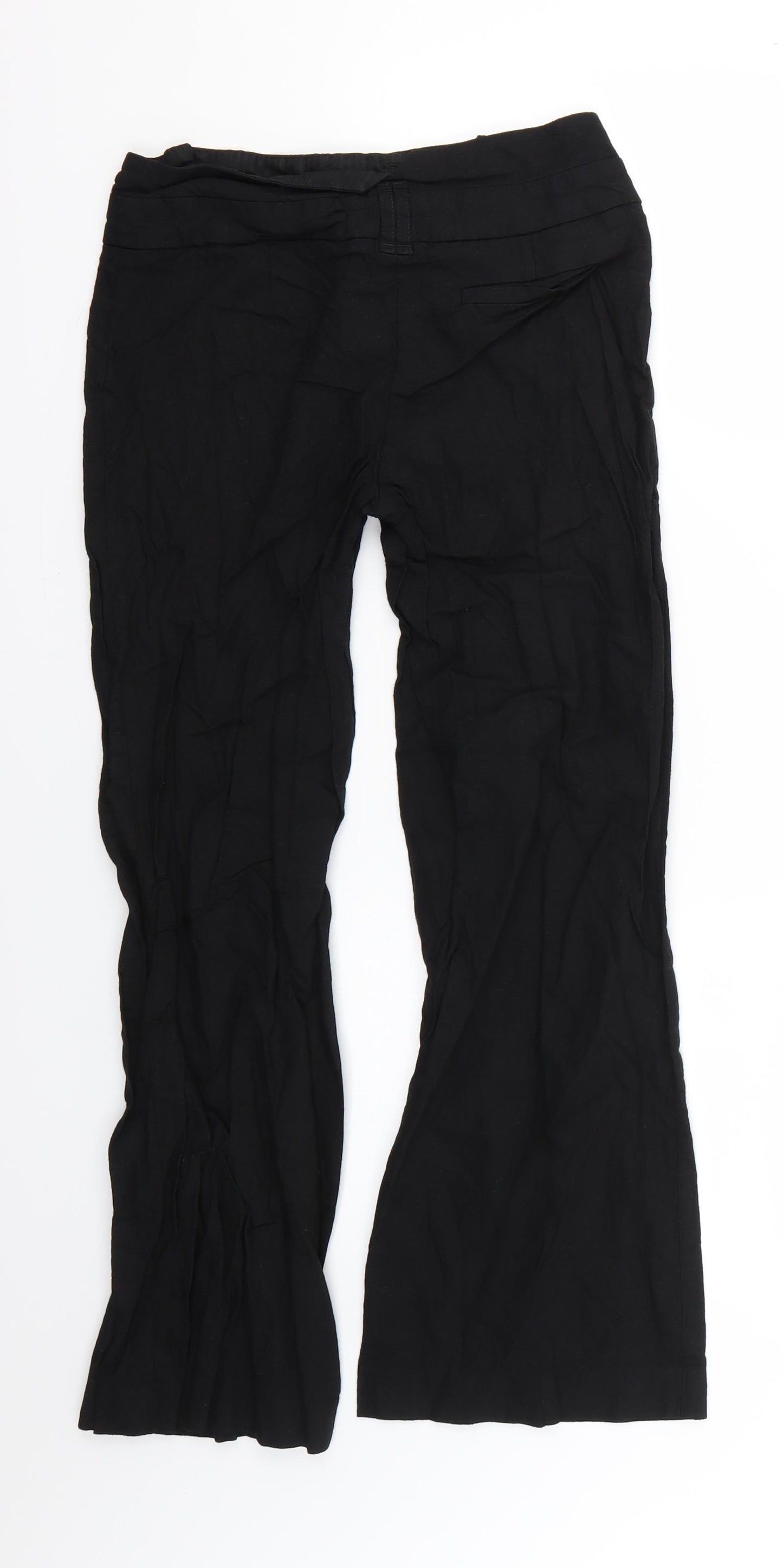 Principles Womens Black   Trousers  Size 6 L24 in