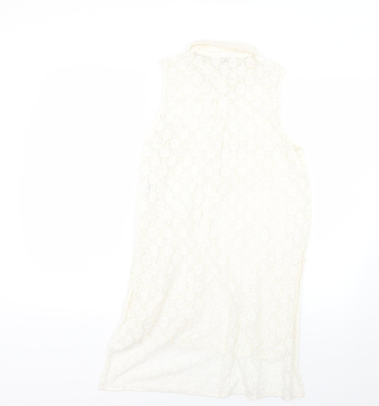 River Island Womens Beige   Basic Button-Up Size 10