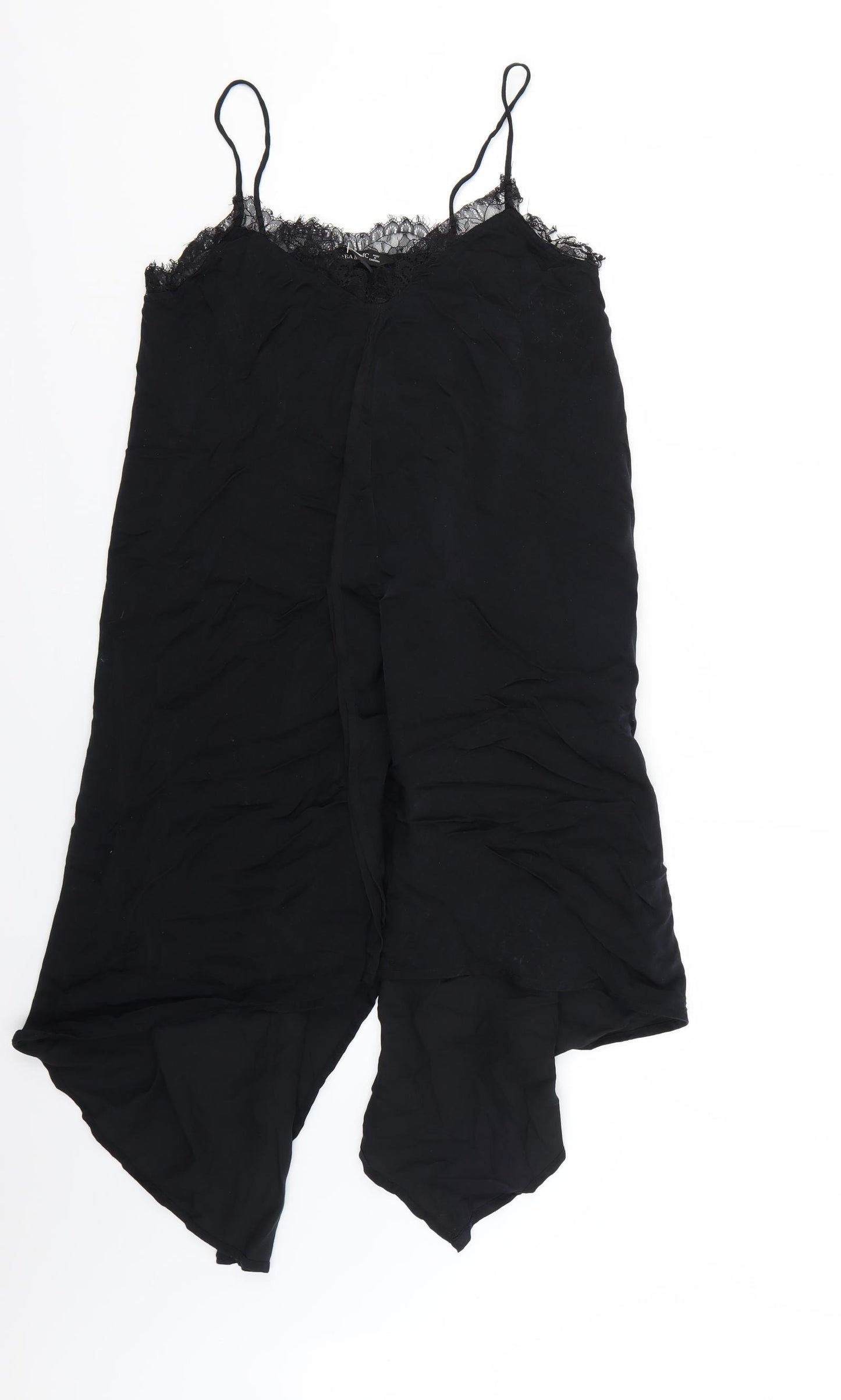 Zara Womens Black   Slip Dress  Size XS