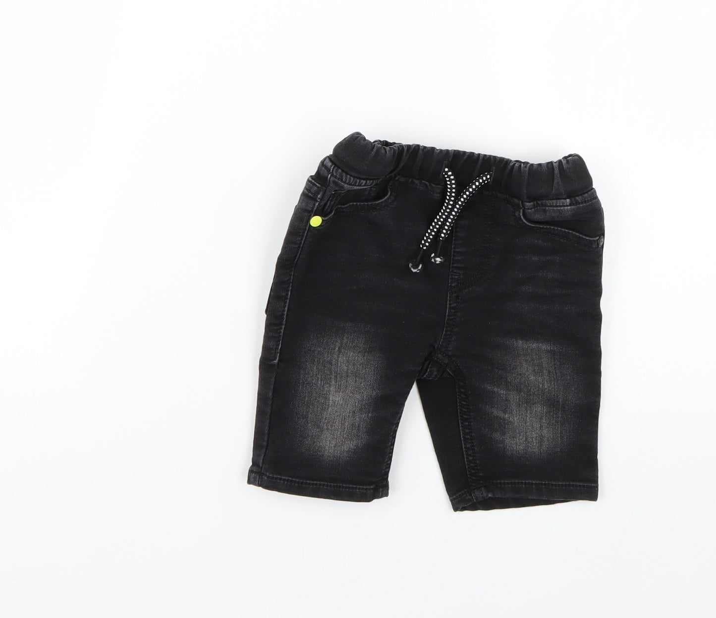 NEXT Boys Black   Chino Shorts Size 3 Years