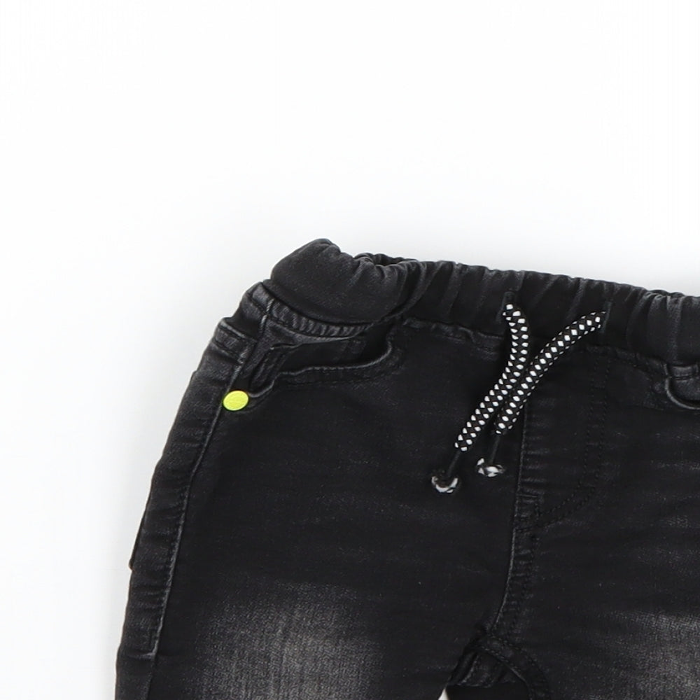 NEXT Boys Black   Chino Shorts Size 3 Years